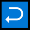 Right Arrow Curving Left emoji on Microsoft